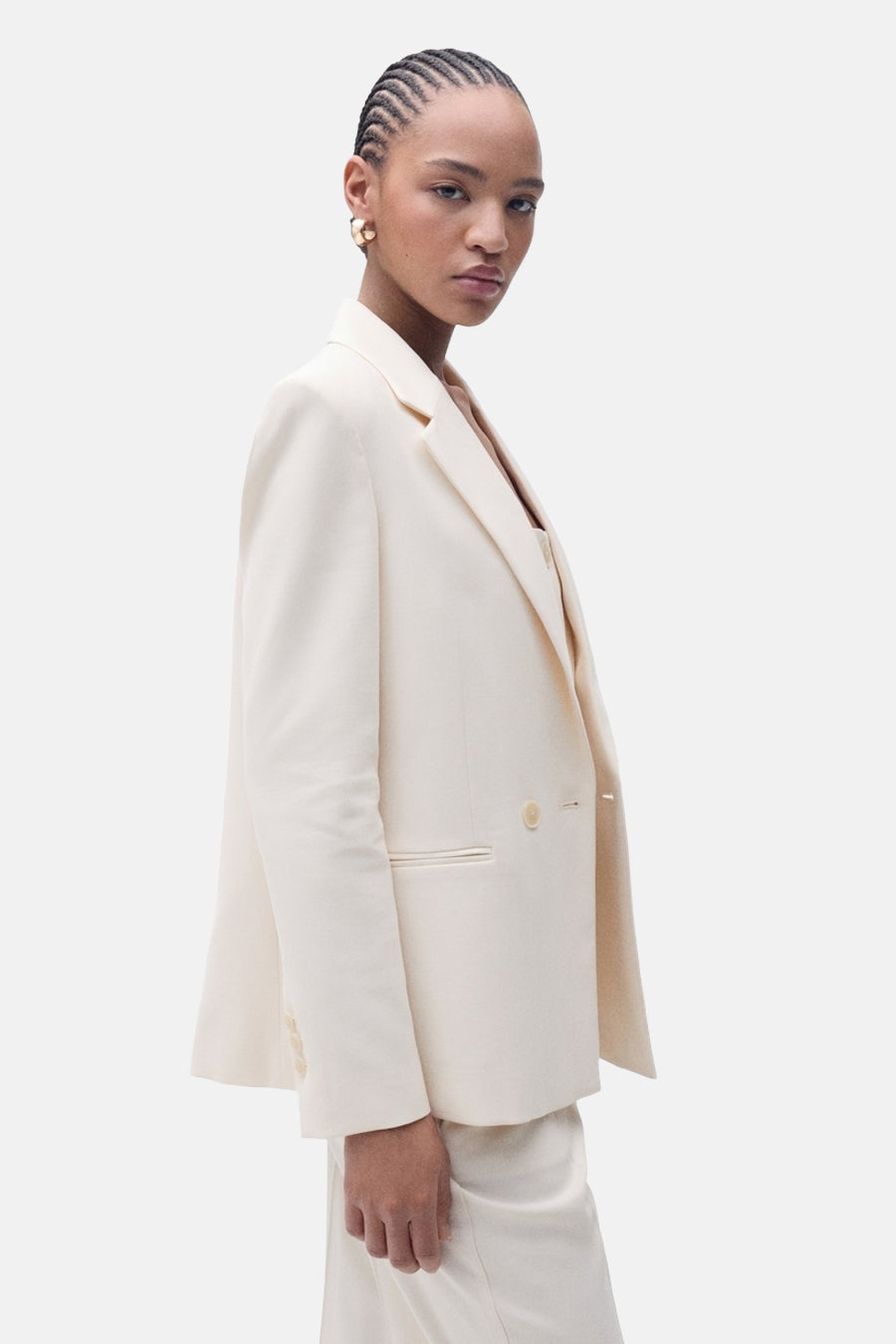 Blazer Wit - Mango