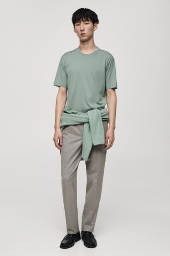 T-shirt (korte mouwen) Groen - Mango