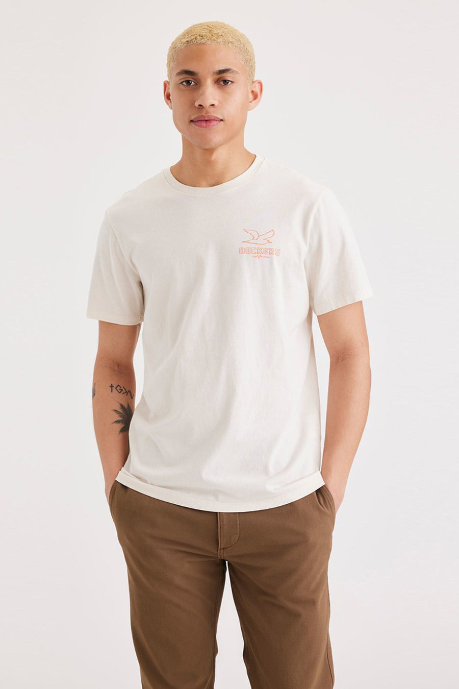 T-shirt (korte mouwen) Wit - DOCKERS