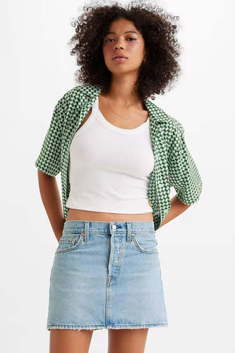 Rok (kort) Light blue denim - Levi's®