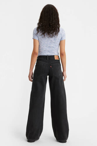 94 BAGGY WIDE - black denim