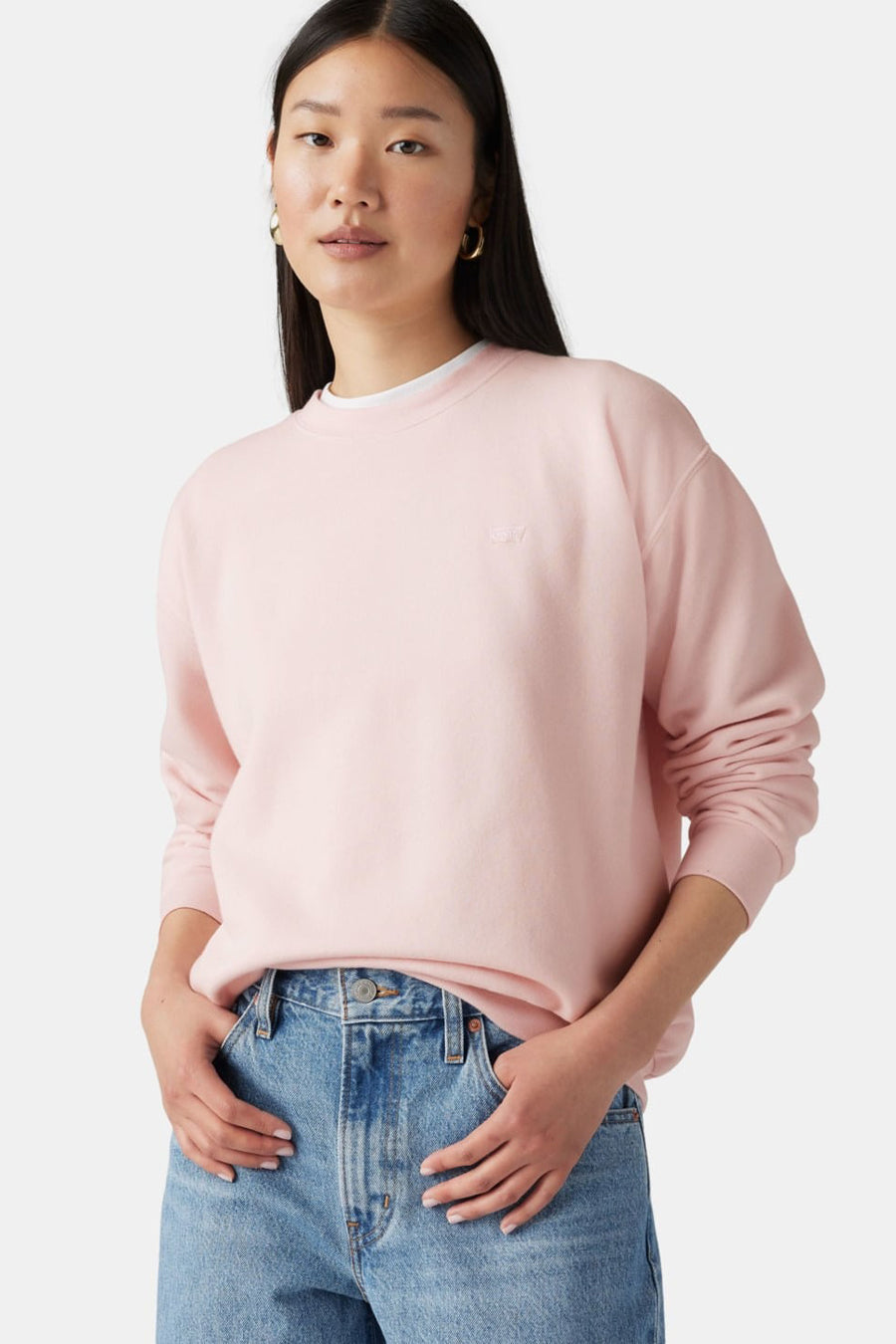Sweater met ronde hals Roze - Levi's®