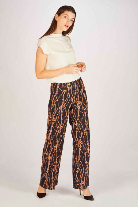Blouse (zonder mouwen) Wit - Astrid Black Label