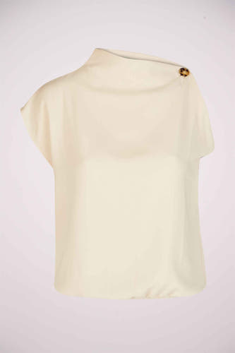 Blouse (zonder mouwen) Wit - Astrid Black Label