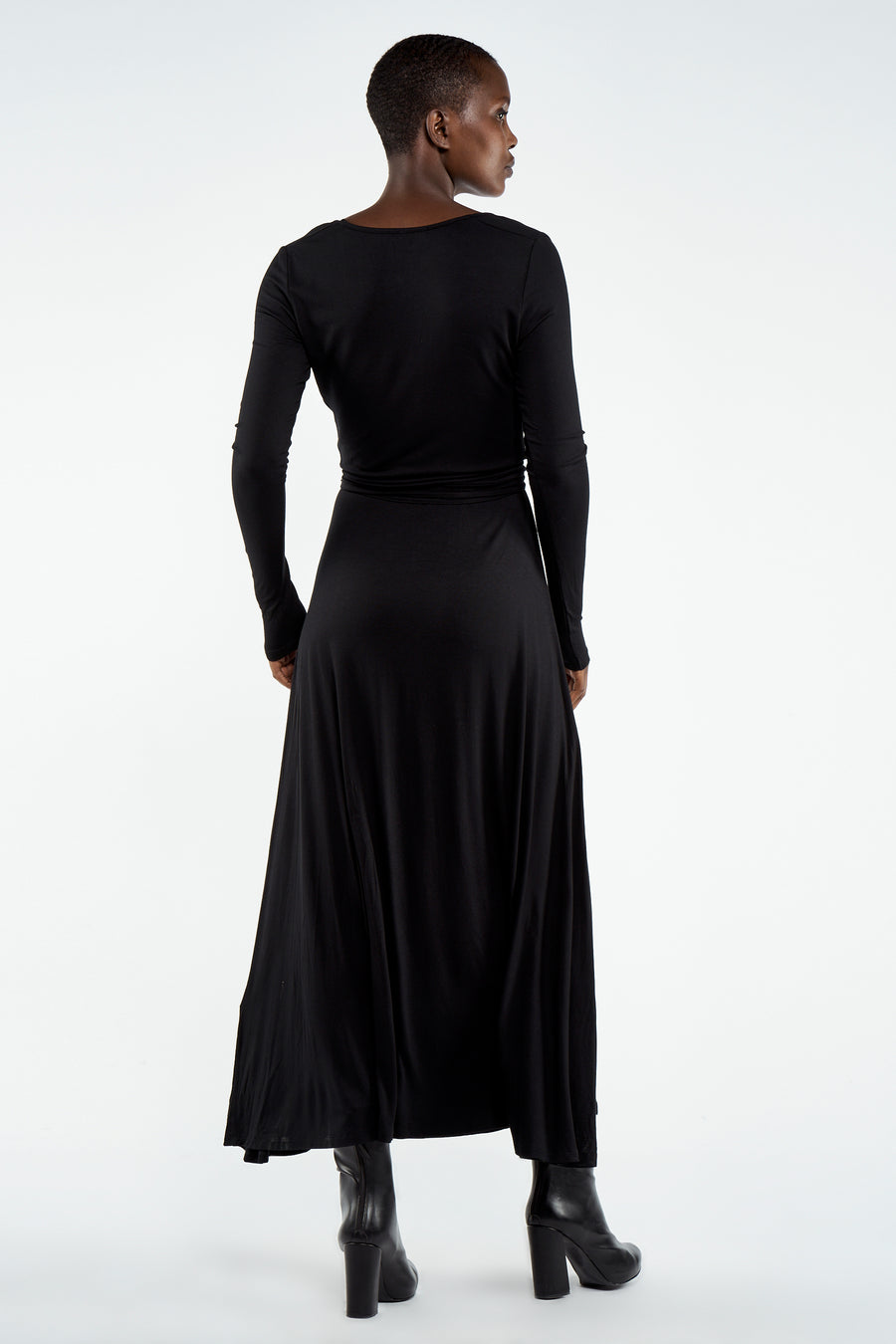 Jurk 3/4 Zwart - Astrid Black Label