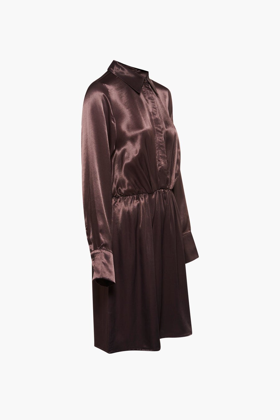 Kleedjes (lange mouwen) Bruin - Astrid Black Label