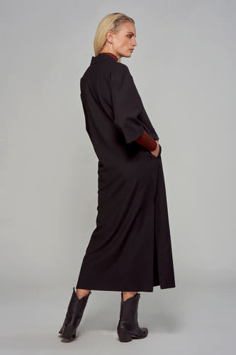 Kleedjes (lange mouwen) Zwart - Astrid Black Label
