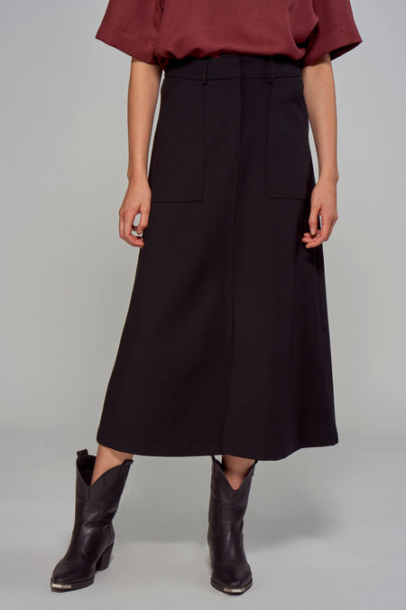 Rok 3/4 Zwart - Astrid Black Label