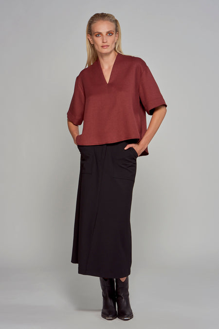 Rok 3/4 Zwart - Astrid Black Label