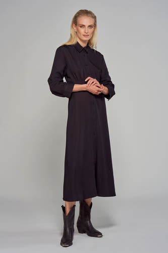 Kleedjes (lange mouwen) Zwart - Astrid Black Label