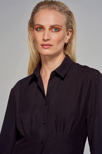 Kleedjes (lange mouwen) Zwart - Astrid Black Label