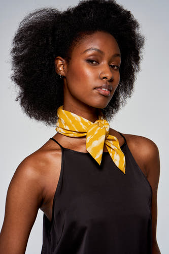 Zomersjaal Geel - Astrid Black Label