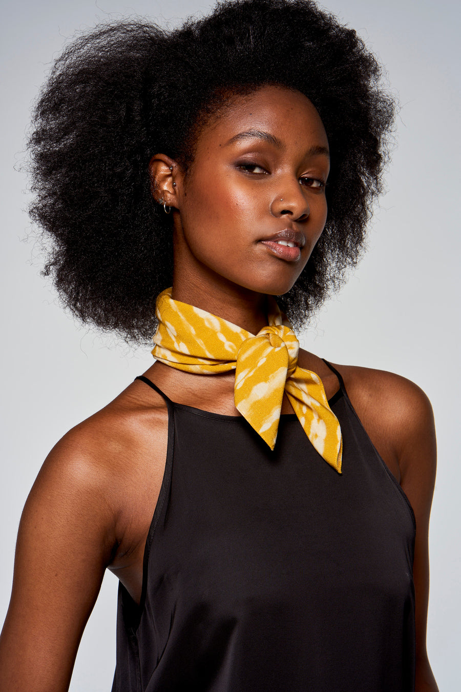 Zomersjaal Geel - Astrid Black Label