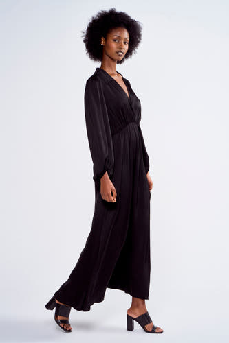 Kleedjes (lange mouwen) Zwart - Astrid Black Label