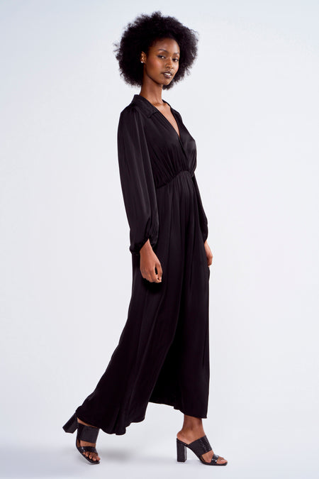 Kleedjes (lange mouwen) Zwart - Astrid Black Label