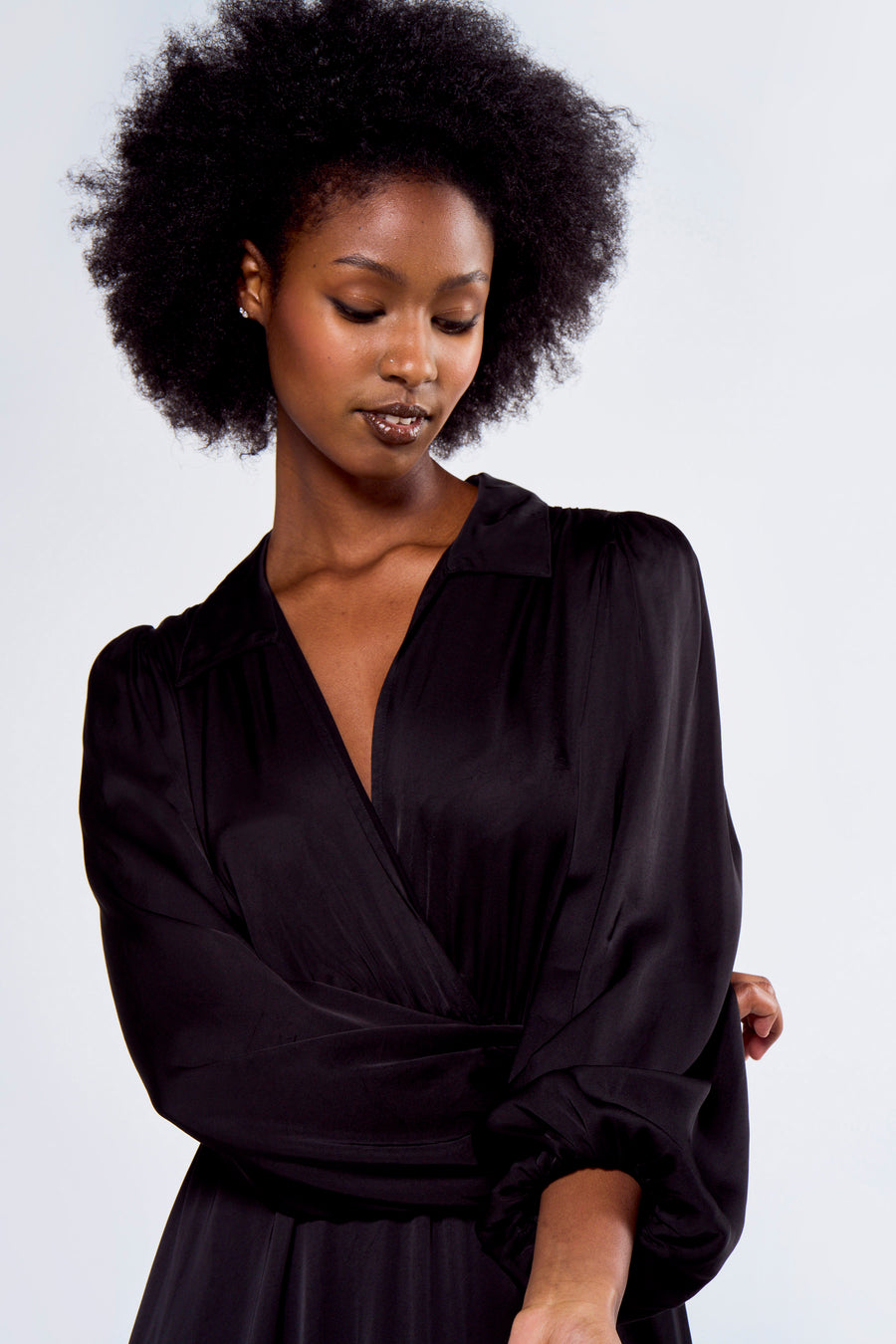 Kleedjes (lange mouwen) Zwart - Astrid Black Label