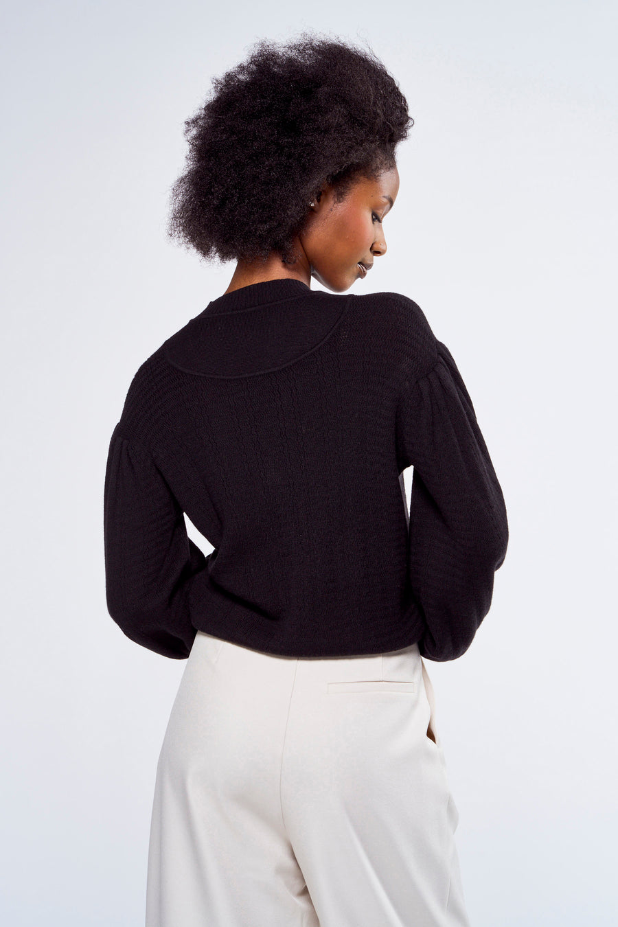 Gilet Zwart - Astrid Black Label