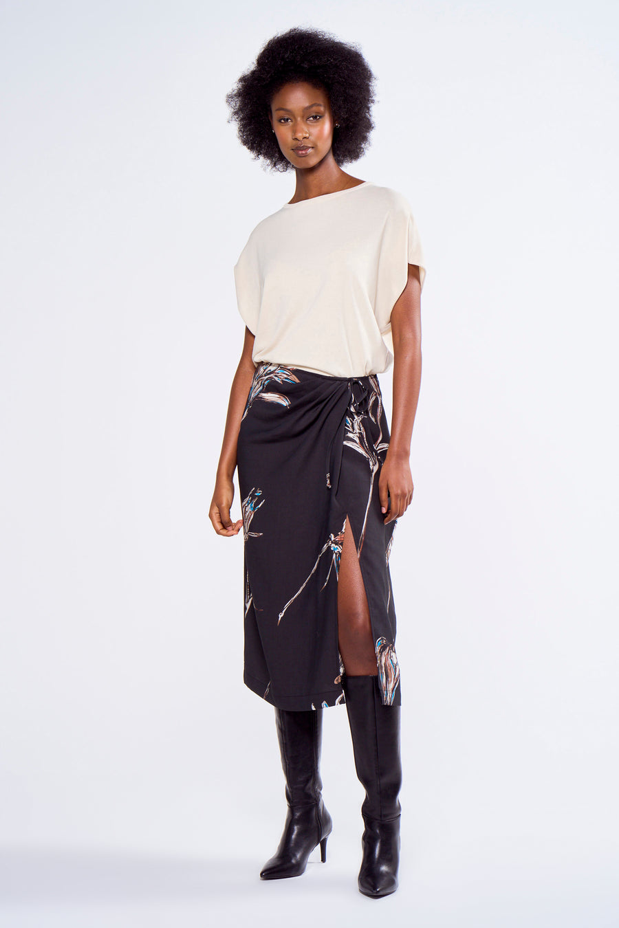 Rok 3/4 Multicolor - Astrid Black Label
