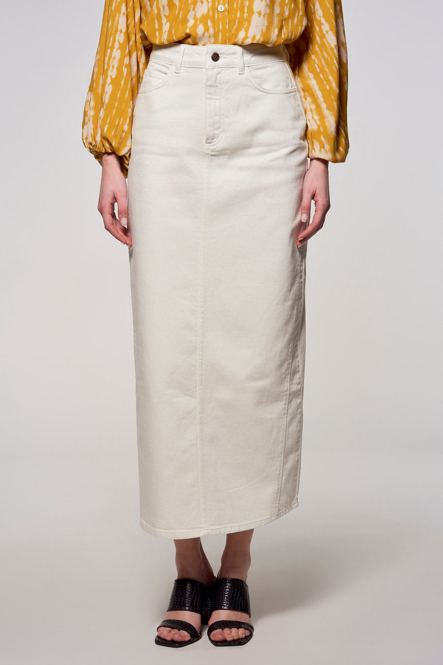 Rok 3/4 Wit - Astrid Black Label
