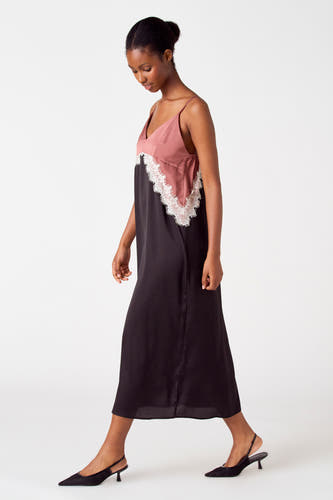 Kleedjes zonder mouwen Roze - Astrid Black Label