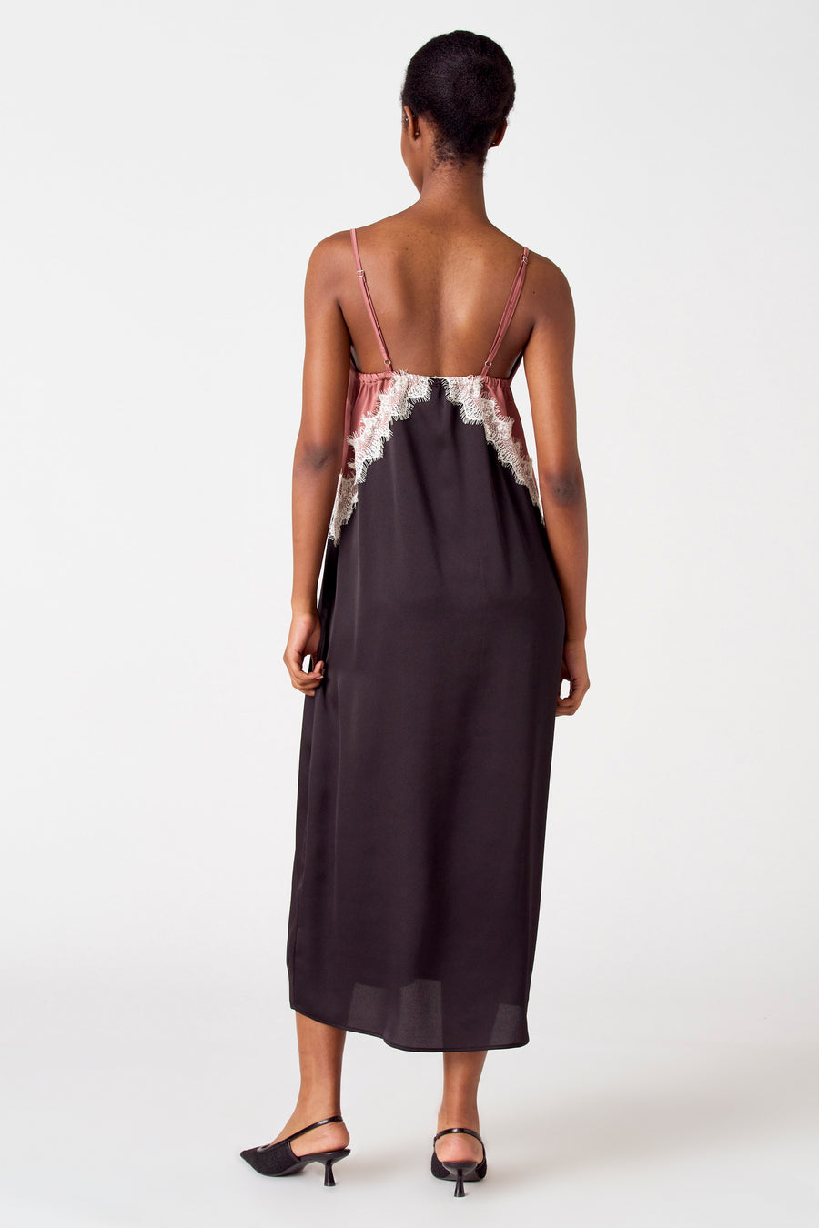 Kleedjes zonder mouwen Roze - Astrid Black Label