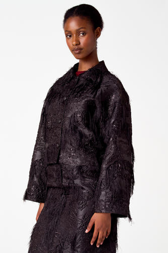 Korte jas Zwart - Astrid Black Label