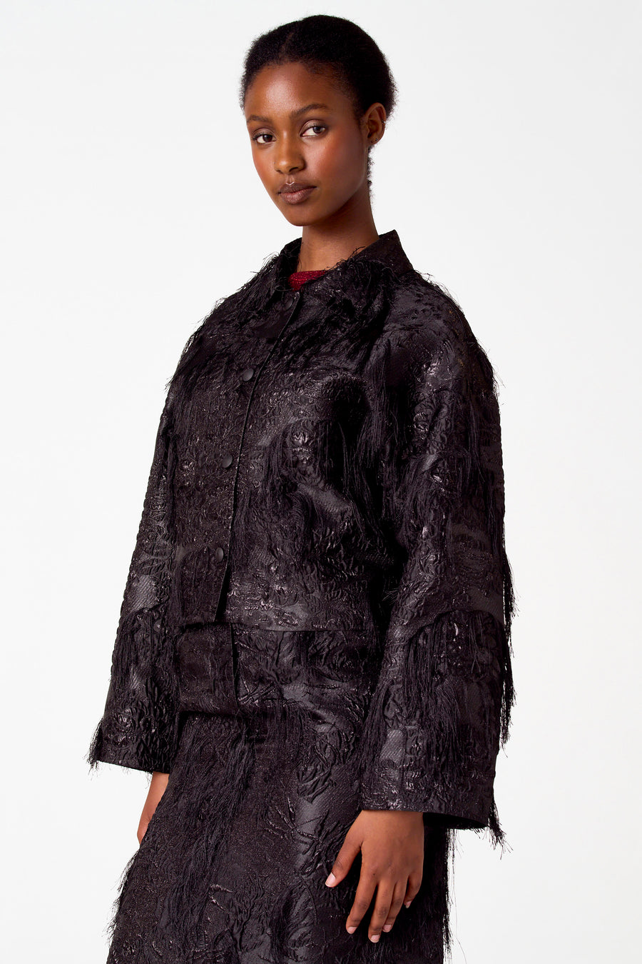 Korte jas Zwart - Astrid Black Label