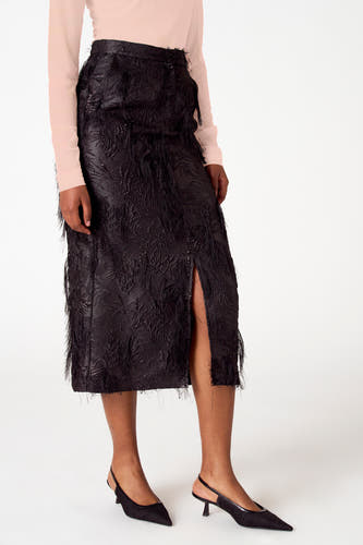 Rok (lang) Zwart - Astrid Black Label