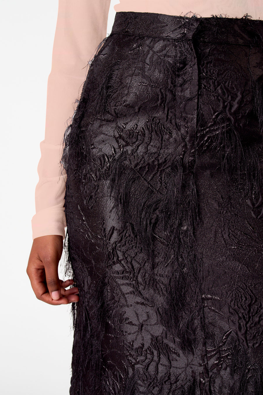 Rok (lang) Zwart - Astrid Black Label