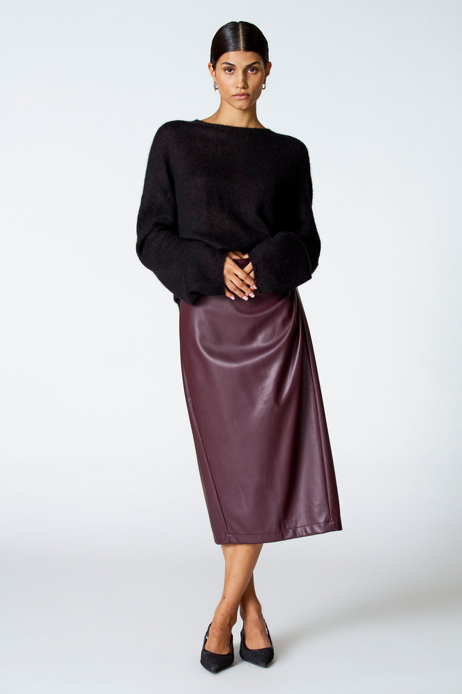 Rok 3/4 Bordeaux - Astrid Black Label