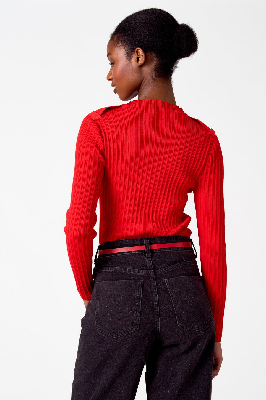 Trui met ronde hals Roze - Astrid Black Label