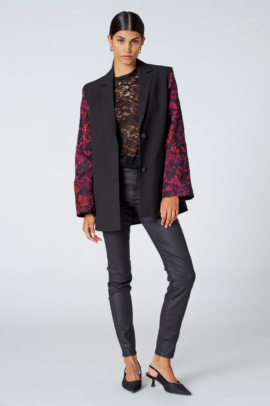 Top (lange mouwen) Zwart - Astrid Black Label