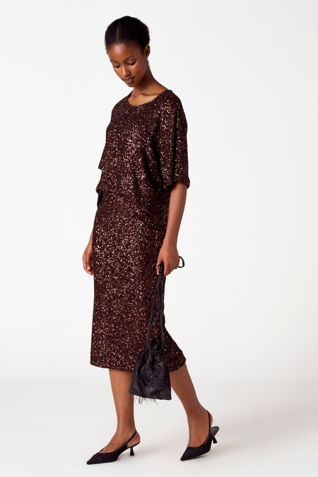Rok 3/4 Bordeaux - Astrid Black Label