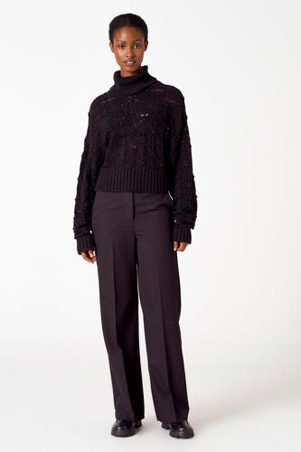 Trui met rolkraag Zwart - Astrid Black Label
