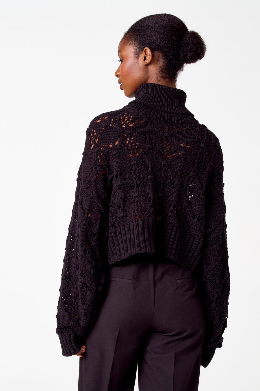 Trui met rolkraag Zwart - Astrid Black Label