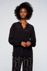 Blouse (lange mouwen) Zwart - Astrid Black Label
