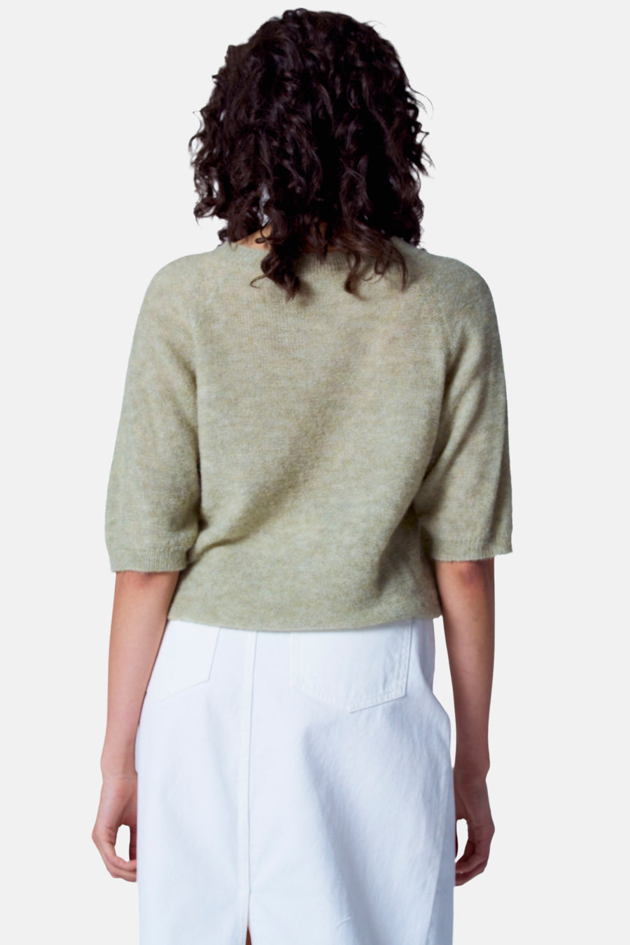 Trui met ronde hals Groen - Astrid Black Label