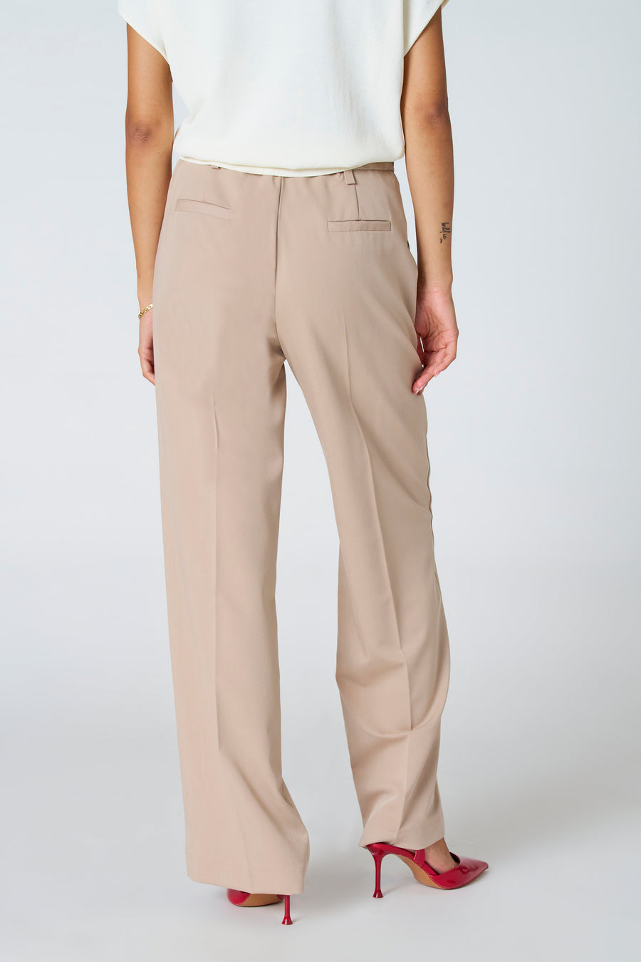 Broek 7/8 Geel - Astrid Black Label