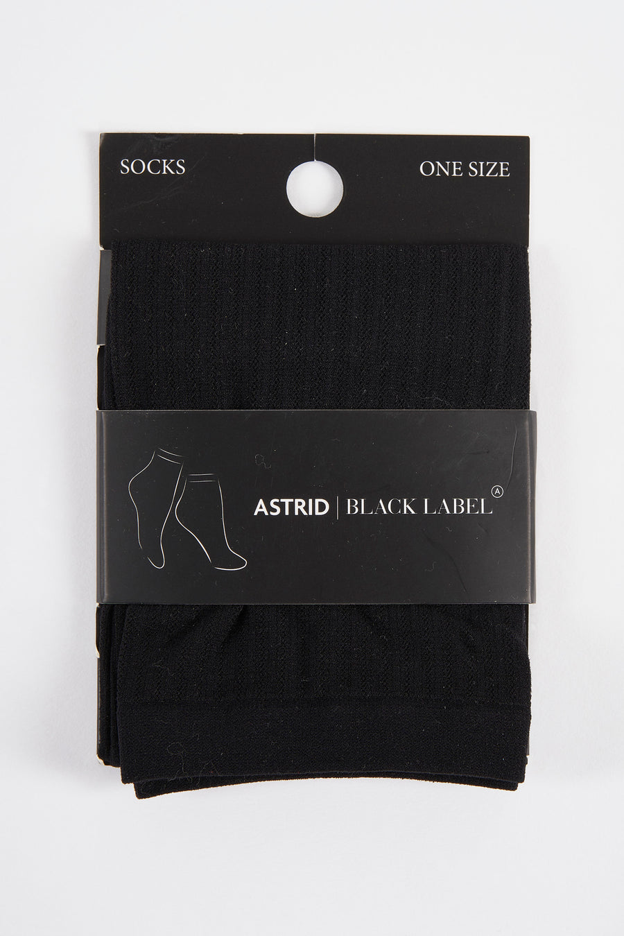 Sokken Zwart - Astrid Black Label