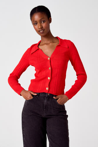 Gilet Rood - Astrid Black Label