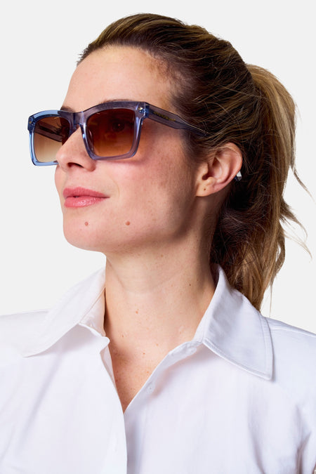 Bril Blauw - Astrid Black Label