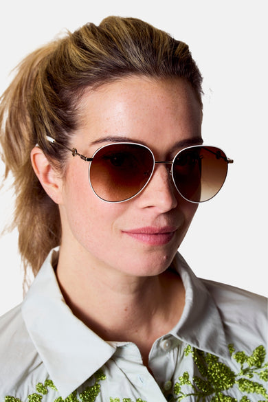 Bril Wit - Astrid Black Label