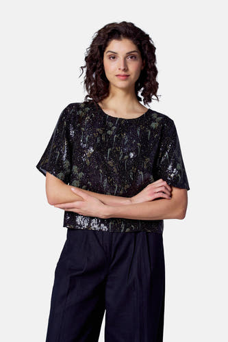 Blouse 3/4 Multicolor - Astrid Black Label