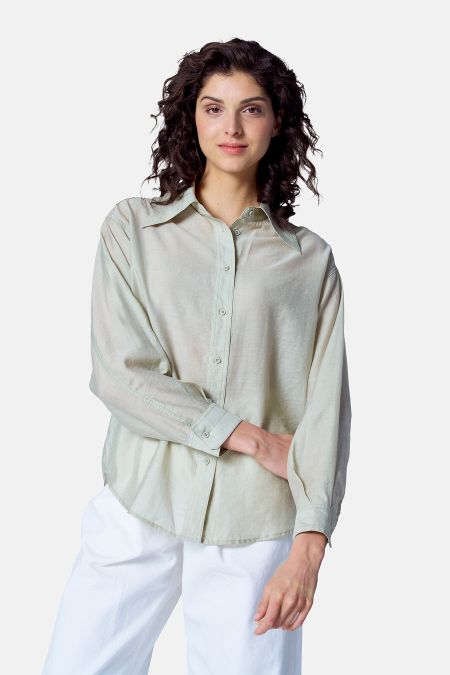Hemd (lange mouwen) Groen - Astrid Black Label
