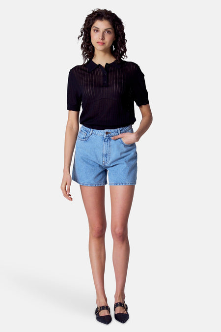 Polo's Black denim - Astrid Black Label