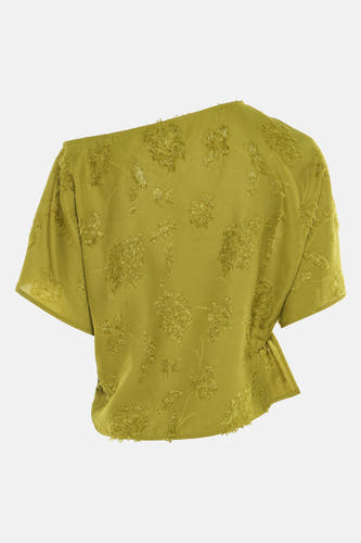 Blouse (korte mouwen) Groen - Astrid Black Label