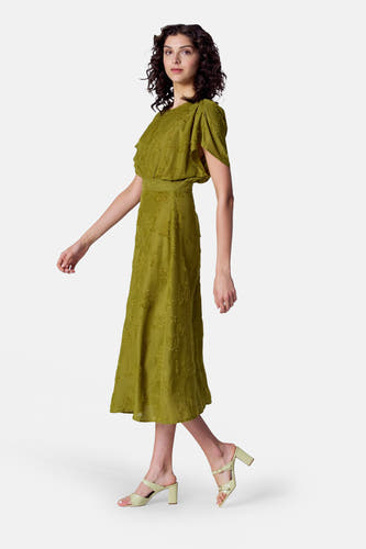 Kleedjes (korte mouwen) Groen - Astrid Black Label