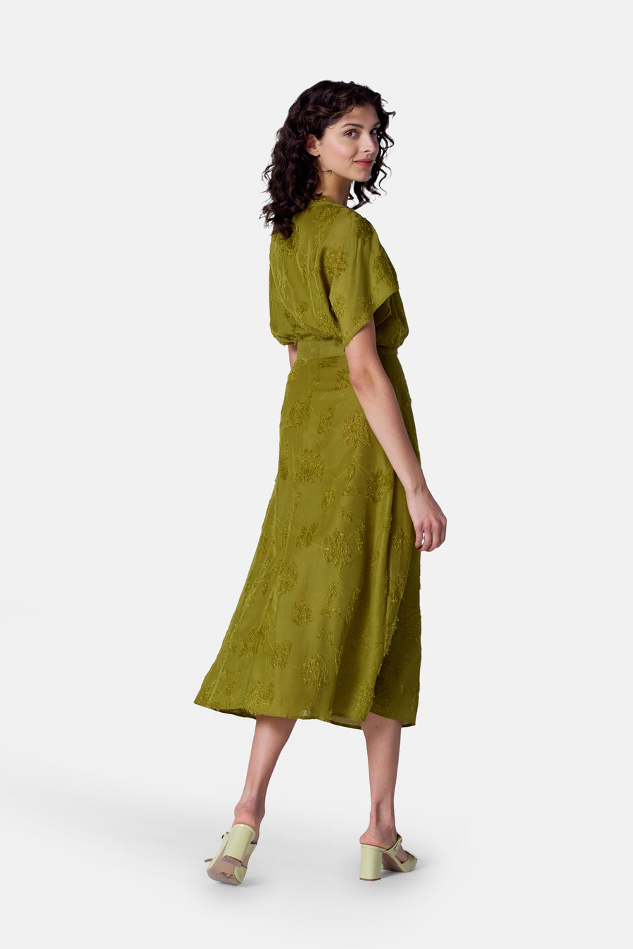 Kleedjes (korte mouwen) Groen - Astrid Black Label