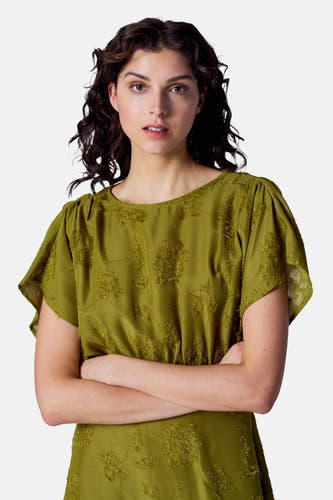 Kleedjes (korte mouwen) Groen - Astrid Black Label