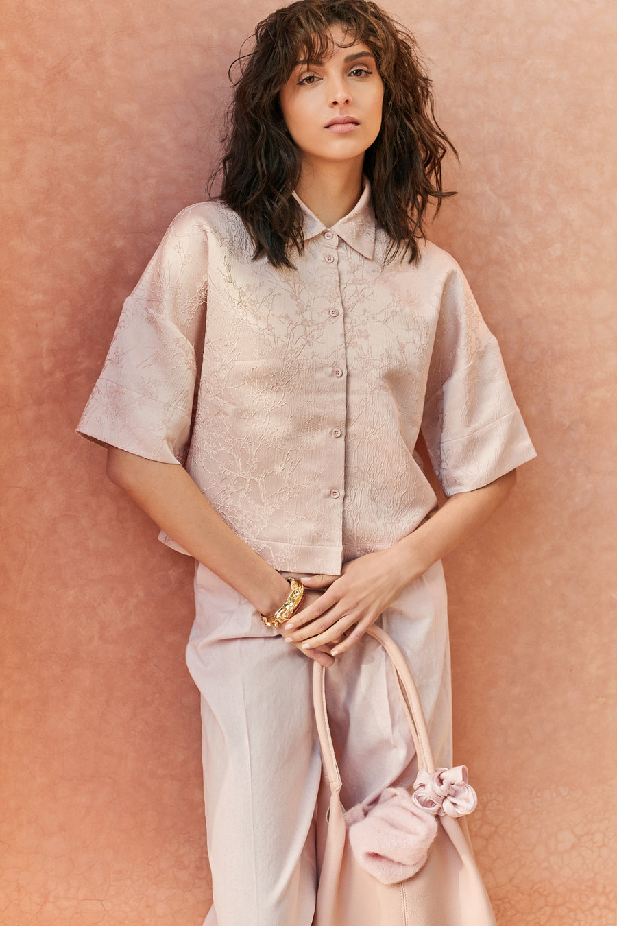 Blouse 3/4 Roze - Astrid Black Label